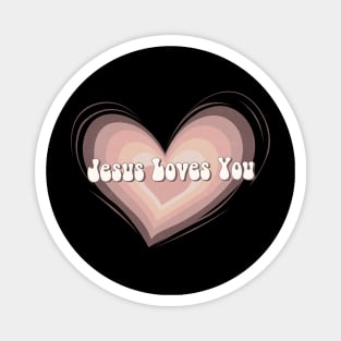 Jesus Loves You Magnet